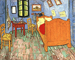 La chambre de Vincent Van-Gogh